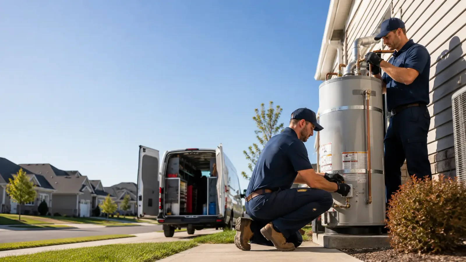 Water Heater Installation in Hannah, ND